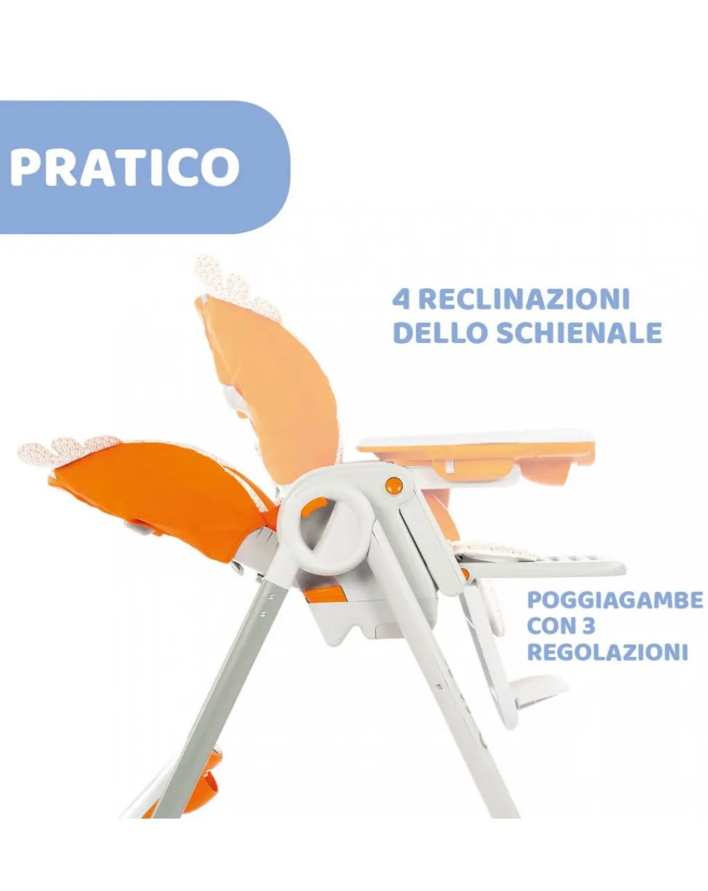 Chicco Seggioloni Pappa-Seggiolone Polly2Start Fancy Chicken