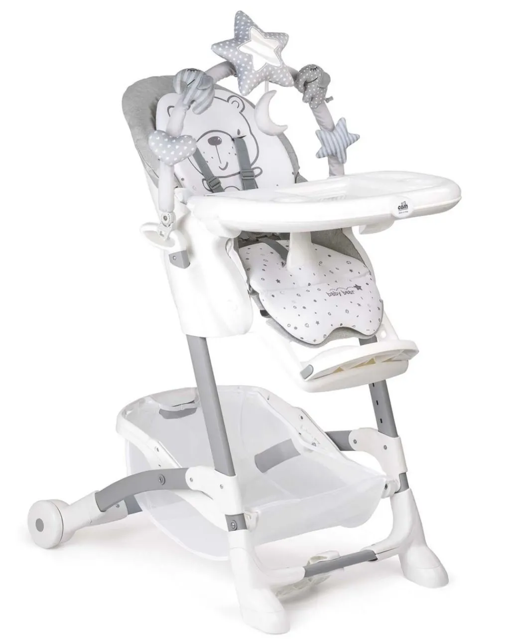 Cam Seggioloni Pappa-Seggiolone Istante - Teddy Grigio