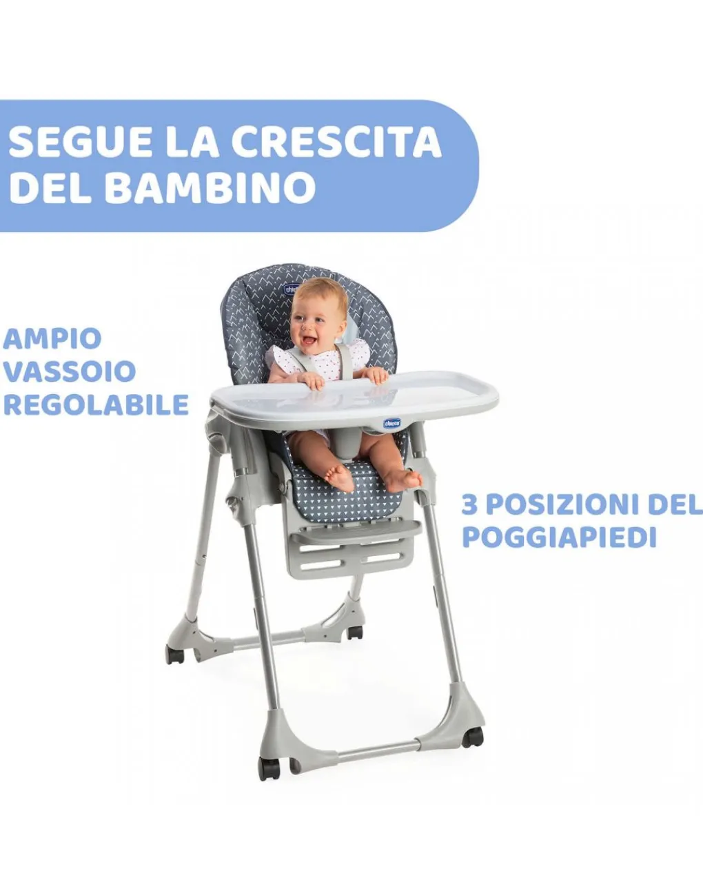 Chicco Seggioloni Pappa-Seggiolone Polly Easy Pinguin