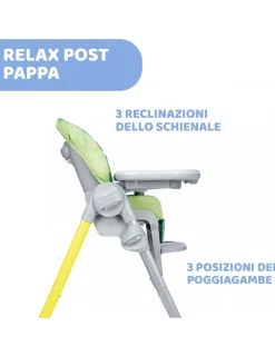 Chicco Seggioloni Pappa-Seggiolone Polly Easy Crocodile