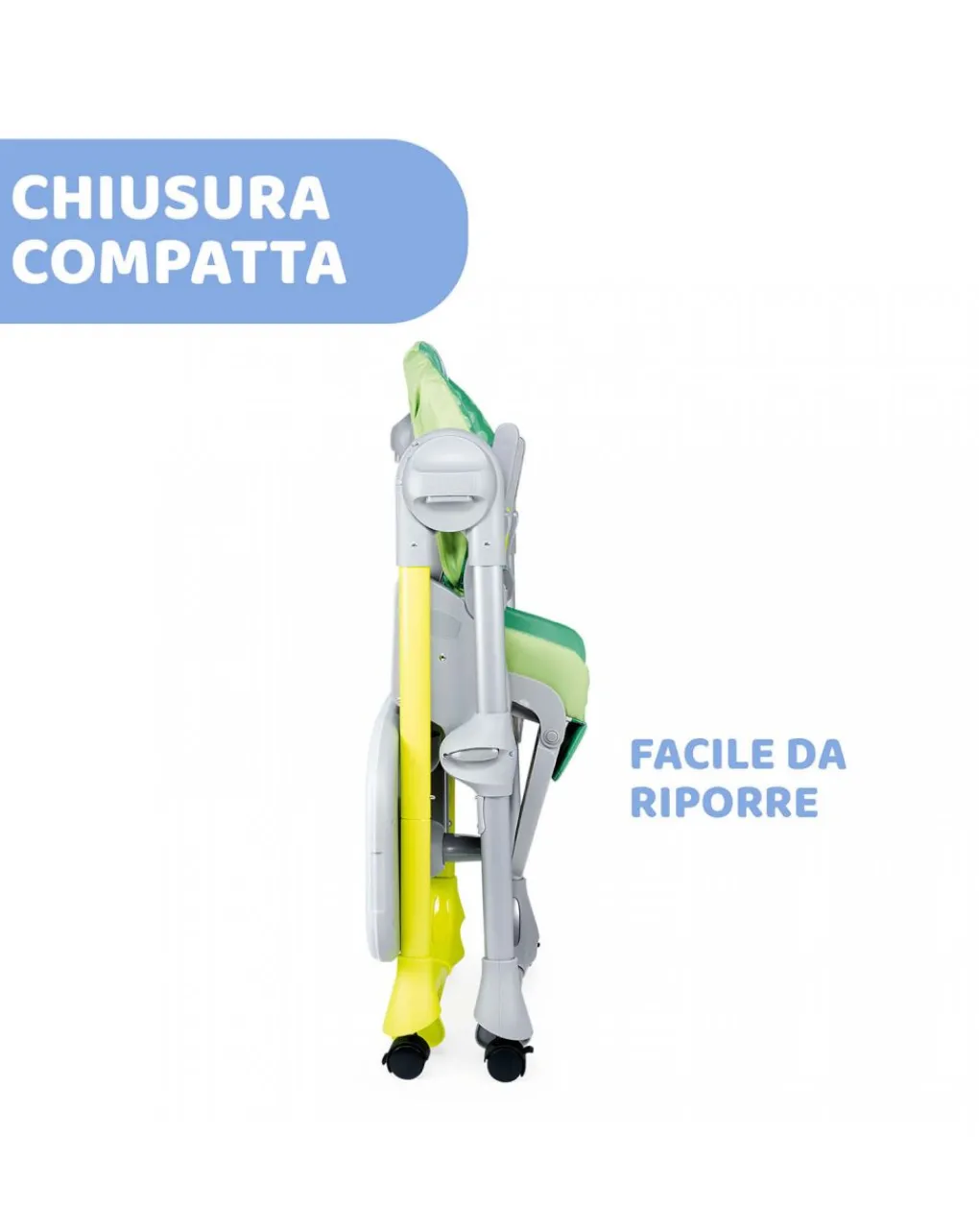 Chicco Seggioloni Pappa-Seggiolone Polly Easy Crocodile