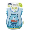 Chicco Bavaglini-Set 3 Pezzi Bavaglini Azzurro