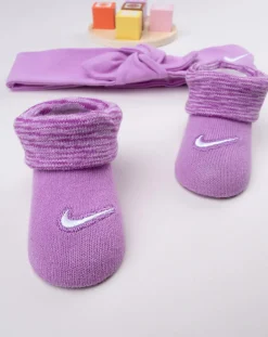 Nike Accessori Neonata-Set 3 Pezzi Neonata Fascetta + Body + Scarpe