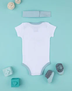 Nike Accessori Neonata-Set 3 Pezzi Neonata Fascetta + Body + Scarpe