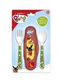 Oled Piatti E Posate-Set 2 Posate Con Astuccio Bing
