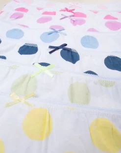 Prenatal Intimo E Calze-Set 7 Slip Bambina Pois
