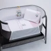 Prenatal Lenzuola E Trapunte-Set Culla Girl "Panda”