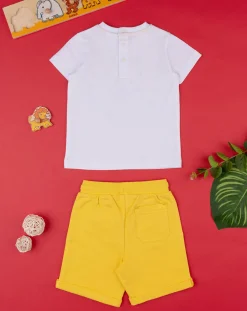 Prenatal Completi-Set Due Pezzi Bimbo T-Shirt + Shorts "Jungle”