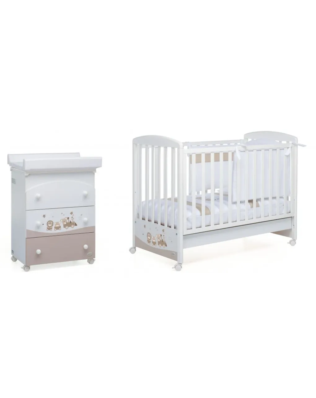 Foppapedretti Lettini-Set Lettino+Bagnetto+Piumone Happytour -