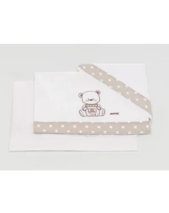 italbaby Complementi D'Arredo-Set Mon Amour 3 Pz Lenzuolo+Lenzuolo Angoli+Federa