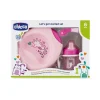 Chicco Piatti E Posate-Set Pappa 6M+ Rosa