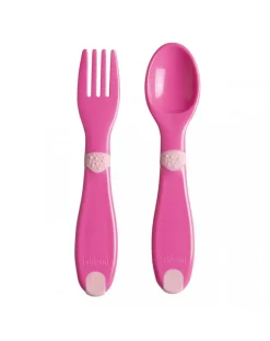 Chicco Piatti E Posate-Set Pappa 12M+ Rosa