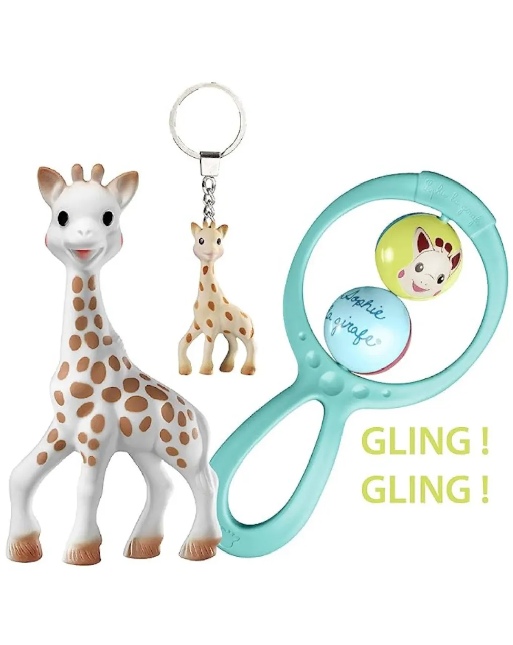 SOPHIE LA GIRAFE Giochi Primi Mesi-Set Regalo Nascita - Vulli