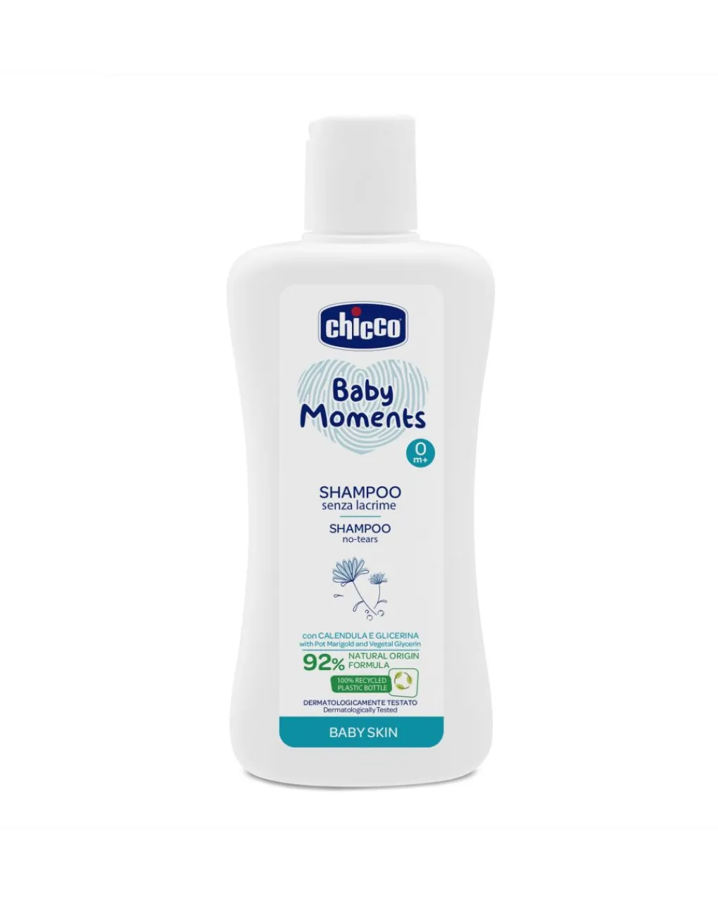 Chicco Saponi E Bagnoschiuma-Shampoo Senza Lacrime Baby Moments Baby Skin