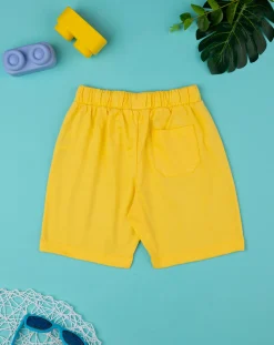 Prenatal Jeans Pantaloni E Salopette-Short Bimbo Bermuda Giallo
