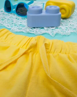 Prenatal Jeans Pantaloni E Salopette-Short Bimbo Bermuda Giallo