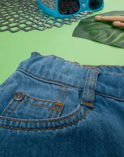 Prenatal Jeans Pantaloni E Salopette-Short Bimbo Blu Denim