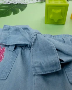 Prenatal Jeans Pantaloni E Salopette-Short Chambray Bimba 