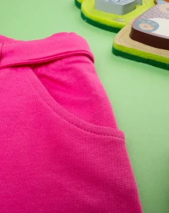 Prenatal Jeans Pantaloni E Salopette-Short Jersey Bimba Rosa