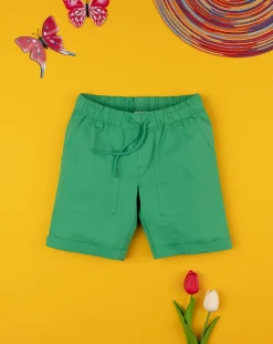 Prenatal Jeans Pantaloni E Salopette-Short Popeline Bimbo Verde