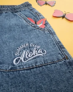 Prenatal Jeans Pantaloni E Salopette-Shorts Bermuda Bimbo Chambray