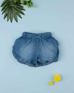 Prenatal Jeans Pantaloni E Salopette-Shorts Bimba Chambray