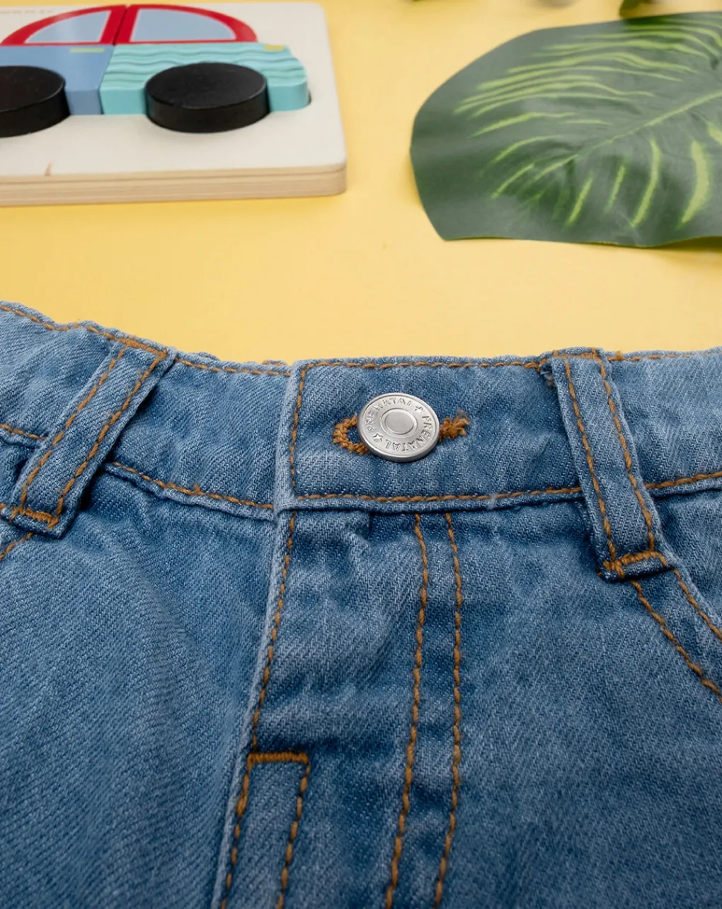 Prenatal Jeans Pantaloni E Salopette-Shorts Bimbo Blu Denim Light