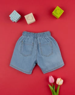 Prenatal Jeans Pantaloni E Salopette-Shorts Chambray Bimbo Denim