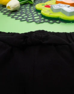 Prenatal Jeans Pantaloni E Salopette-Shorts Felpati Bimba Nero