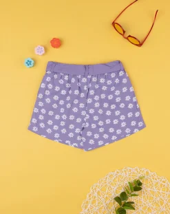 Prenatal Jeans Pantaloni E Salopette-Shorts Popeline Bimba Lilla