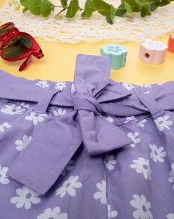 Prenatal Jeans Pantaloni E Salopette-Shorts Popeline Bimba Lilla