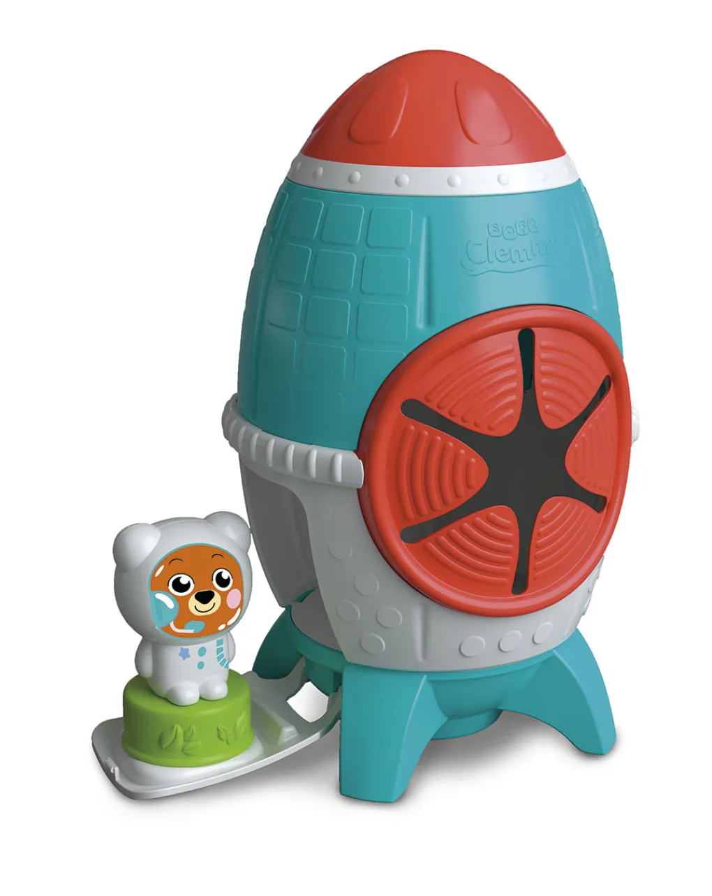 Baby Clementoni Giochi Didattici-Soft Clemmy Secchiello Rocket -
