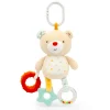 Baby Smile Pupazzi Peluche E Dou Dou-Soft Toys - Sonaglino Con Anello Orsetto