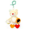 Baby Smile Pupazzi Peluche E Dou Dou-Soft Toys - Sonaglino Con Clip Orsetto
