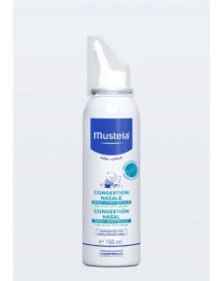 Mustela Cura Naso Occhi E Orecchie-Soluzione Nasale Ipertonica Spray 150Ml