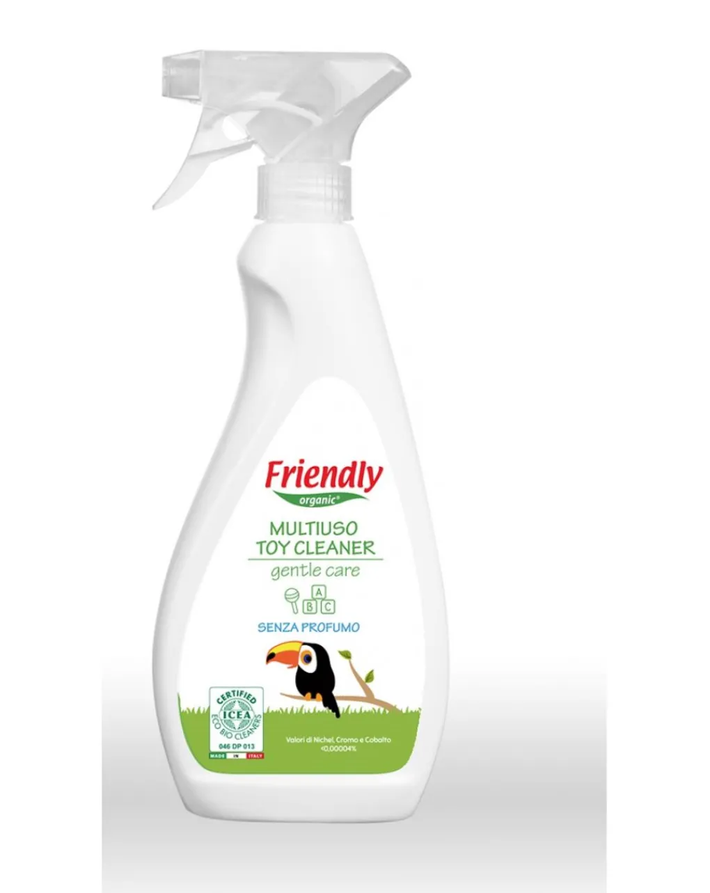 Friendly Organic Igiene Casa E Bucato-Spray Multiuso Toy Cleaner 500 Ml
