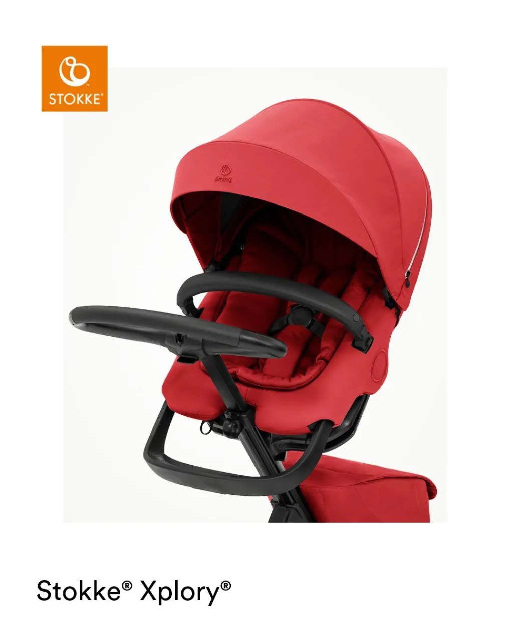 Stokke Trio E Duo-? - Passeggino Xplory? X Ruby Red