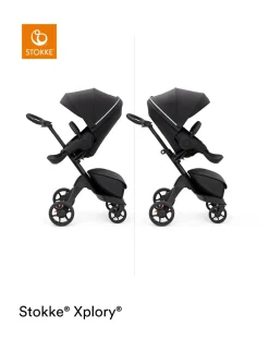 Stokke Trio E Duo-? - Passeggino Xplory? X Rich Black