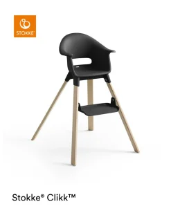 Stokke Seggioloni Pappa-? Clikk? High Chair - Black Natural