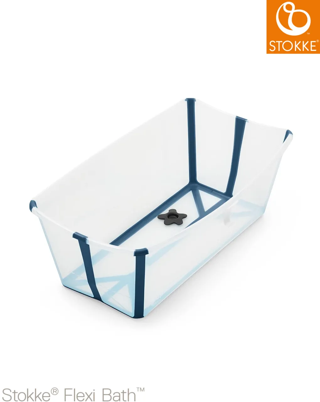 Stokke Vaschette E Accessori-? Flexi Bath? - Trasparent Blue