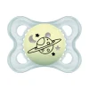 Mam Succhietti-Succhietti Night 2-6M Silicone 2Pz Neutro