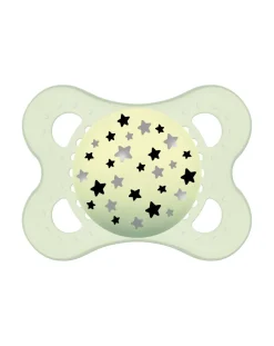 Mam Succhietti-Succhietti Night 2-6M Silicone 2Pz Neutro