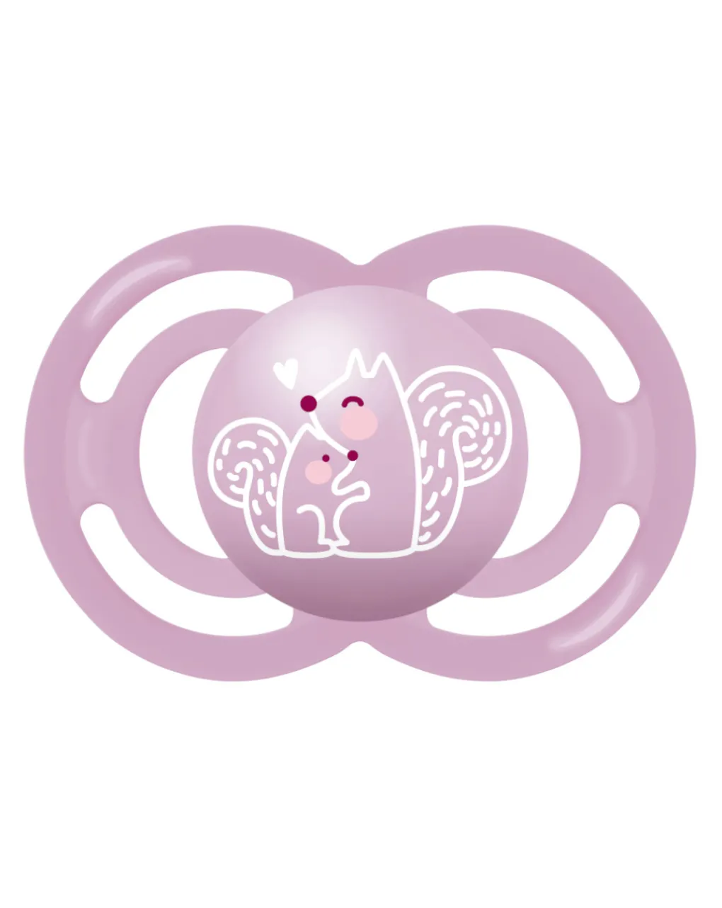 Mam Succhietti-Succhietti Perfect 6+M Silicone Conf. Singola Rosa
