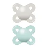 Mam Succhietti-Succhietti Start Nano 0-2M Caucciuconf. Doppianeutro -