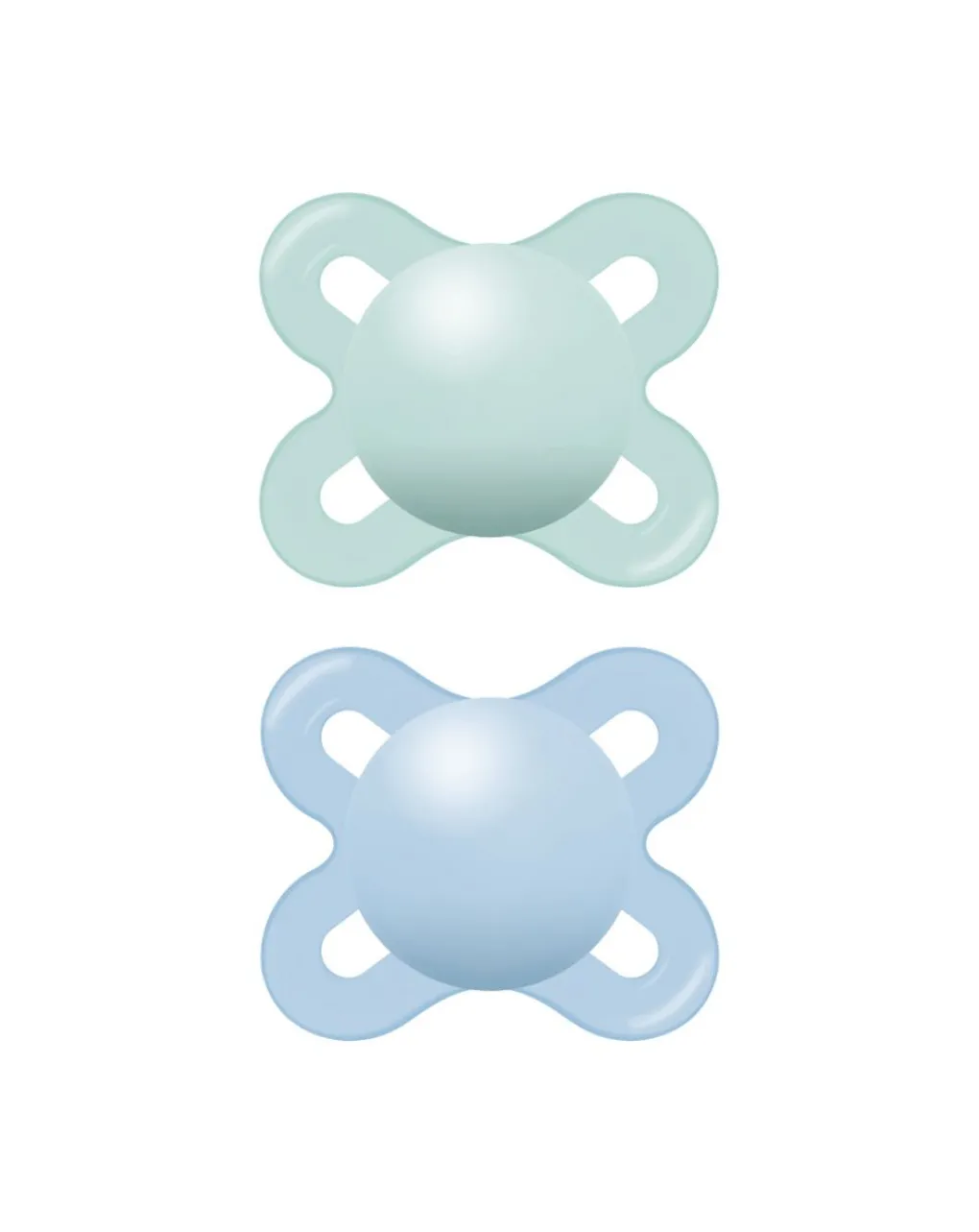 Mam Succhietti-Succhietti Start Nano 0-2M Caucciu Conf. Doppia Azzurro