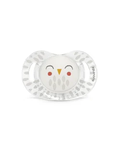 Suavinex Succhietti-Succhietto Bonhomia Con Tettina Sx Pro 18 Mesi Decoro Piuma Bianco -