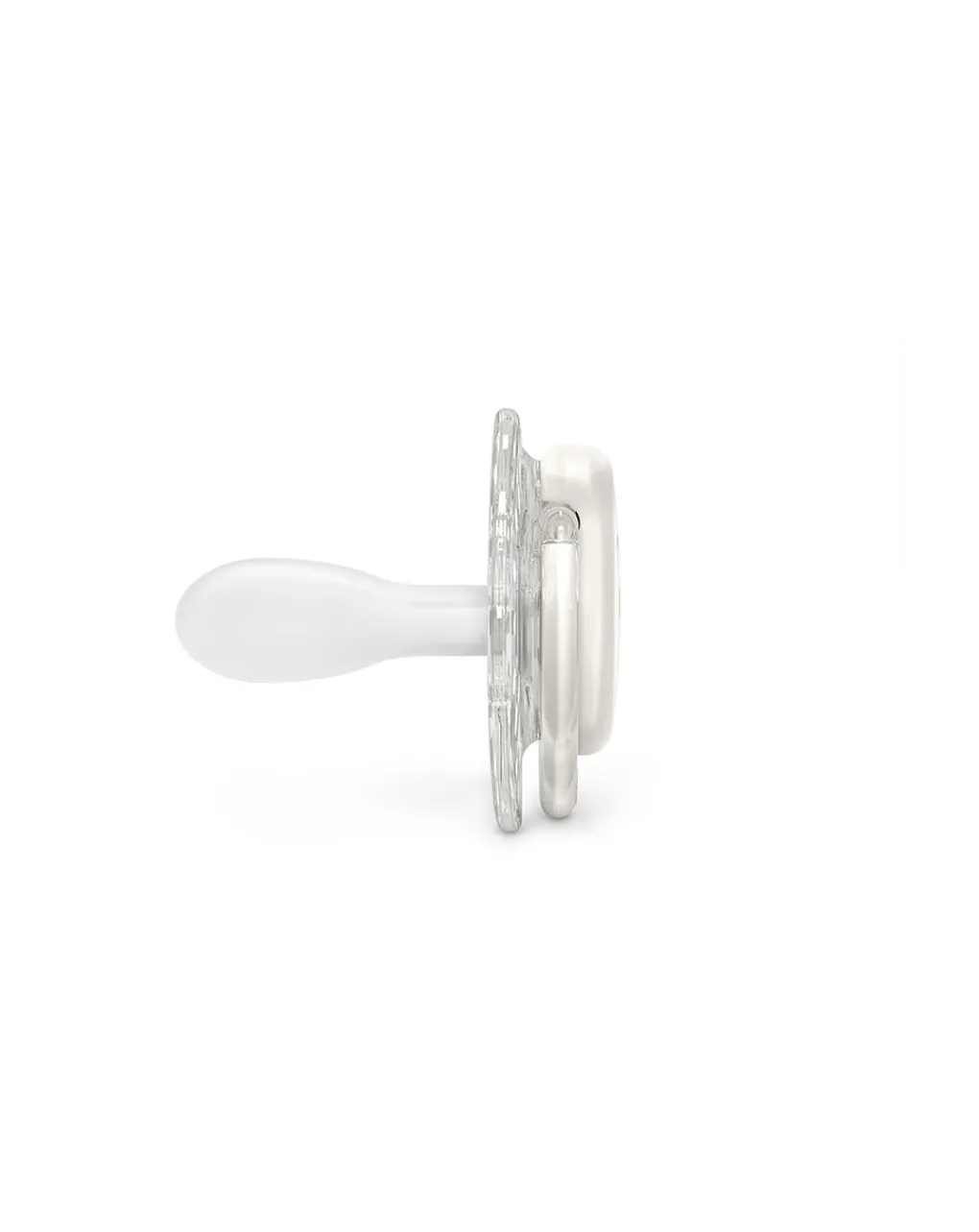 Suavinex Succhietti-Succhietto Bonhomia Con Tettina Sx Pro 18 Mesi Decoro Piuma Bianco -