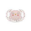Suavinex Succhietti-Succhietto Bonhomia Con Tettina Sx Pro 18 Mesi Decoro Piuma Rosa -