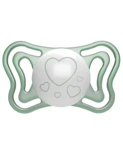 Chicco Succhietti-Succhietto Physio Light Lumi Sil 2-6M 2 Pezzi -