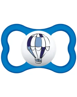 Mam Succhietti-Succhietto Supreme 6+ Silicone Conf. Singola Azzurro